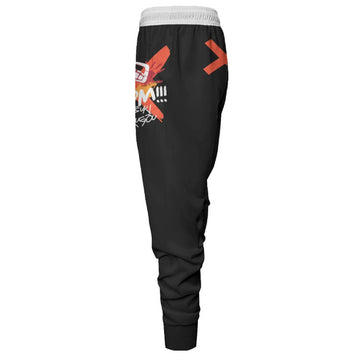 Anime My Hero Academia Pantalones Deportivos Pantalones Rectos Pantalones Largos de Jogging Unisex